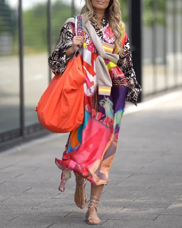 Multicolor casual dress Festival unclassified dresses