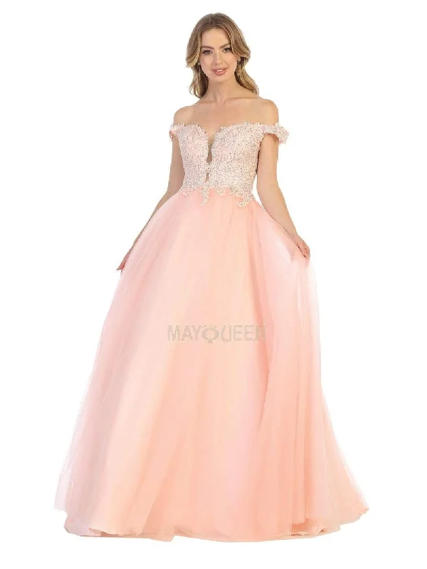 May Queen MQ1734 Ruffled unclassified dresses