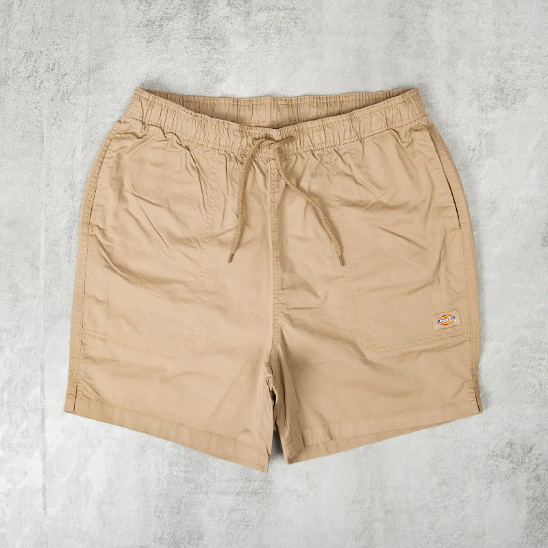 Dickies Pelican Rapid Shorts - Desert Sand Pleated Mesh Shorts